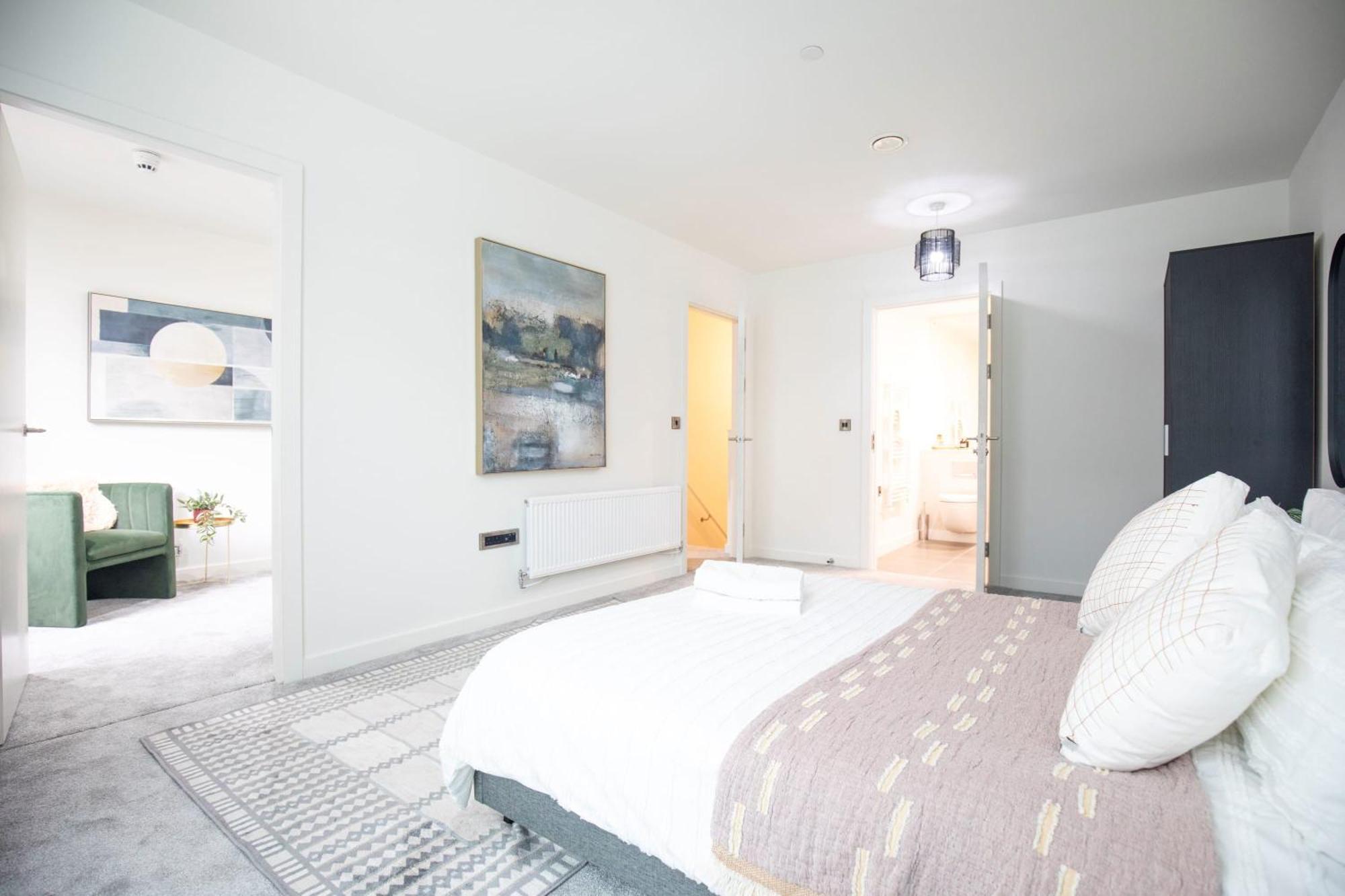 Luxury Free Parking Townhouse Manchester Exterior foto