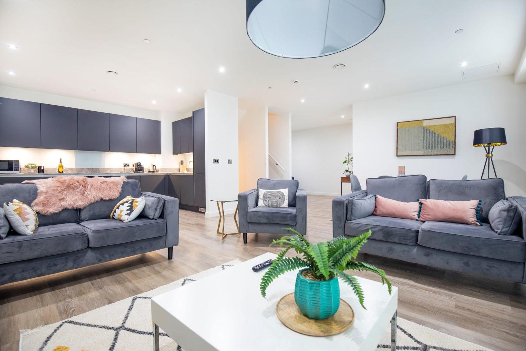 Luxury Free Parking Townhouse Manchester Exterior foto